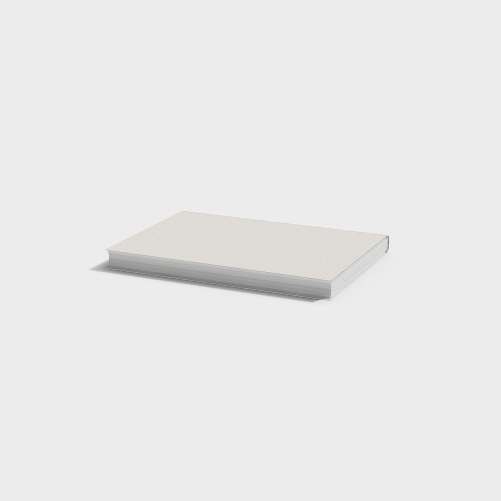 Minimalist Book 3D model