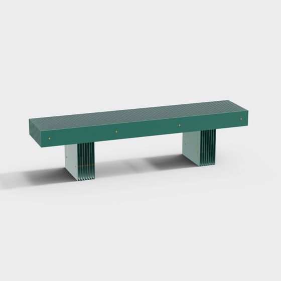 City Oasis Bench 3D model