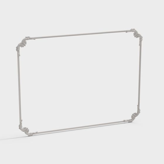 Classic Picture Frame 3D model
