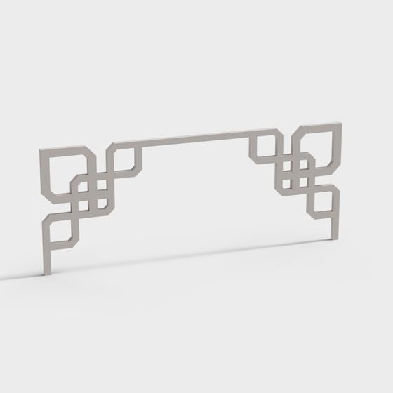 Unique Geometric Low-Poly 3D Model for Creative Projects