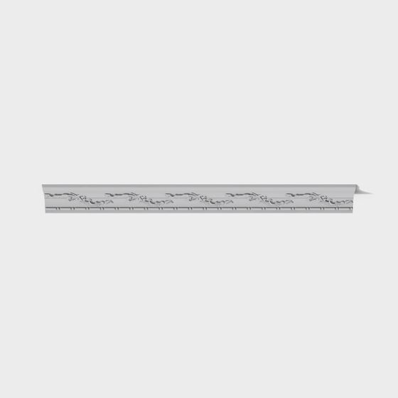 Ligne décorative en plâtre moderne