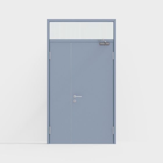 Urban Window Low-Poly 3D Model