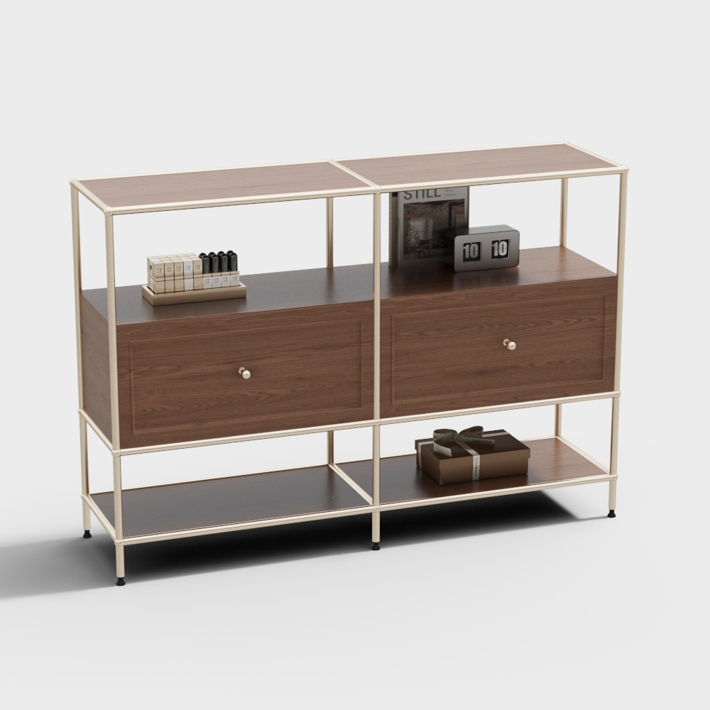 Middle and ancient style side Cabinet