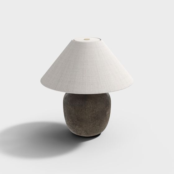 中世スタイルのテーブルランプ