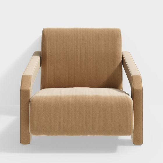 Cozy Lounge Chair 3D model