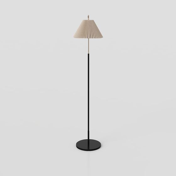 Elegant Floor Lamp 3D model