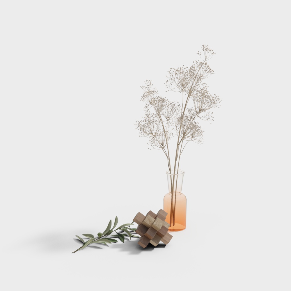Natural Serenity Low-Poly 3D Model