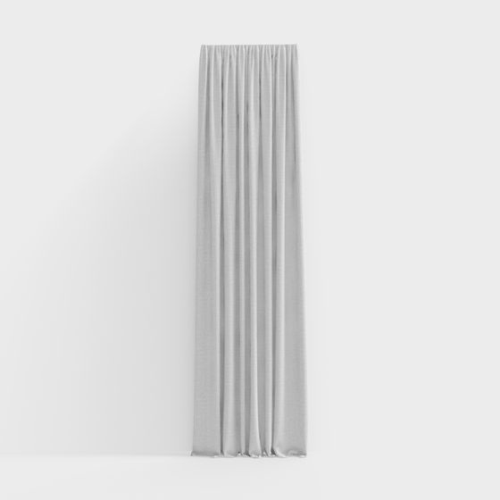 Stylish Curtain 3D Model for Various Applications