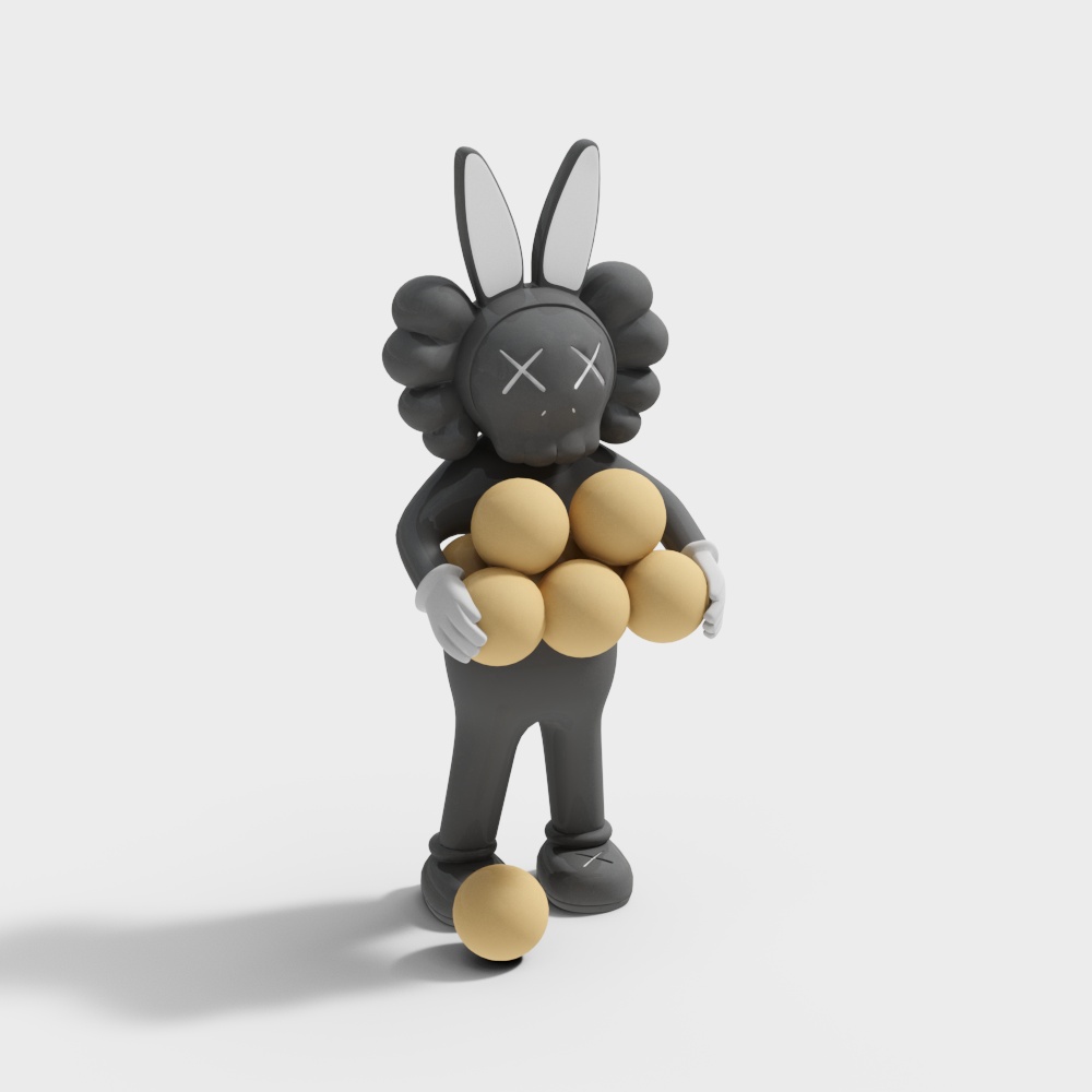 kaws doll ornaments