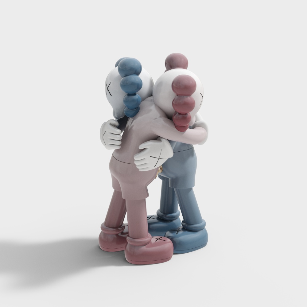 Modern kaws trendy sculpture