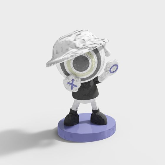 Eye Detective 3D model for Creative Projects
