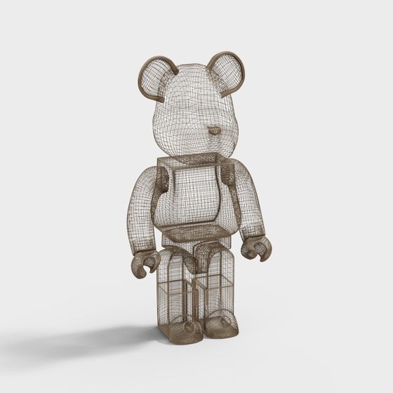 Adorable Teddy Bear 3D model for Modern Design