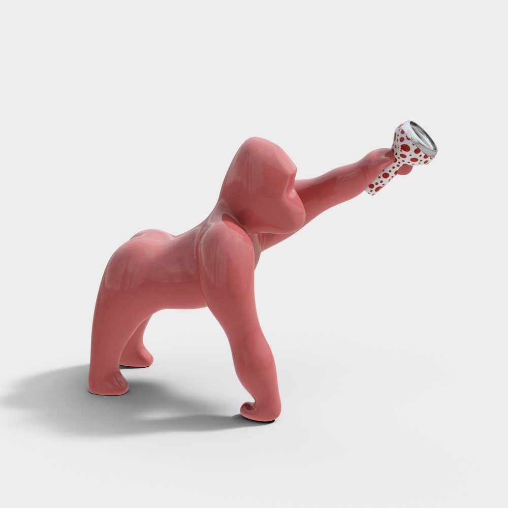 สนุกกับลิงอุรังอุตังการ์ตูน