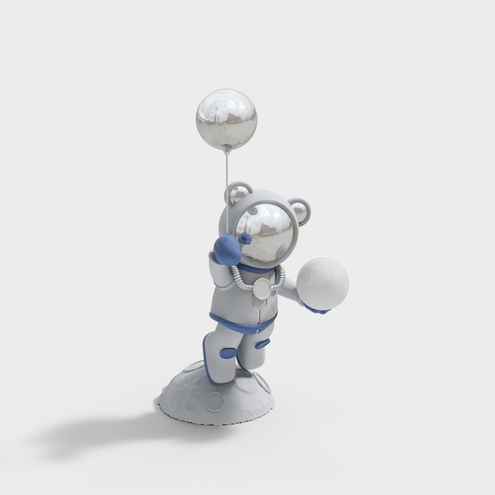 Astronaut sculpture ornaments