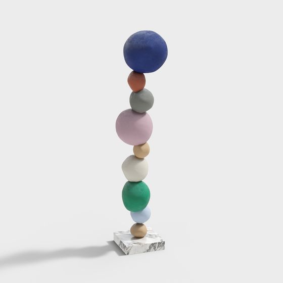 Balance Tower 3D Model