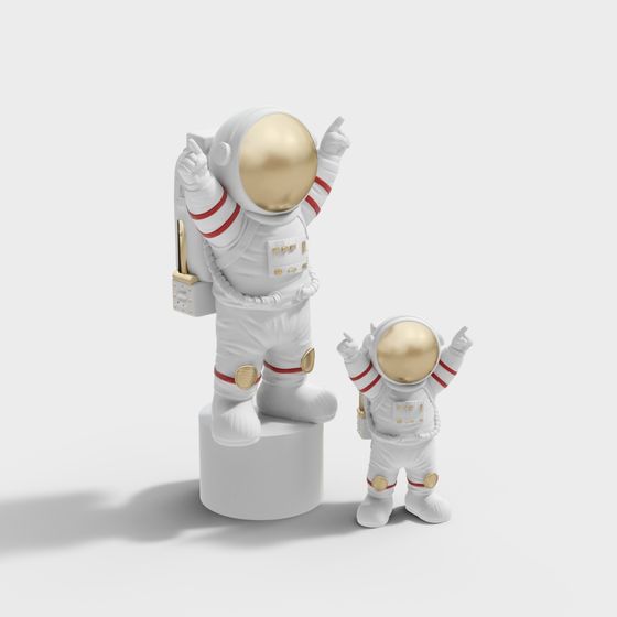 Space Explorer 3D model for Creative Ventures