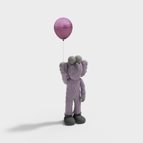 Balloon Buddy 3D Model for Creative Projects