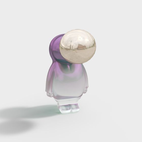 Phantom Wanderer 3D model - Low Poly & High Detail