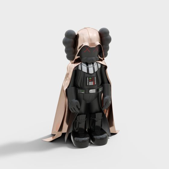 Kaws Darth Vader 3D model