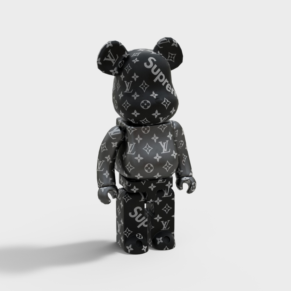 Supreme x LV Bear 3D model