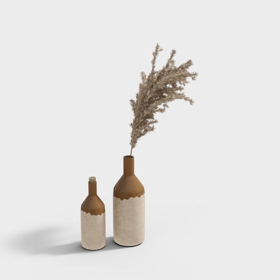 Combinaison d'ornements de vase