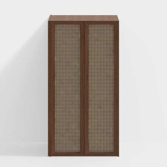 Perforated Cabinet 3D model