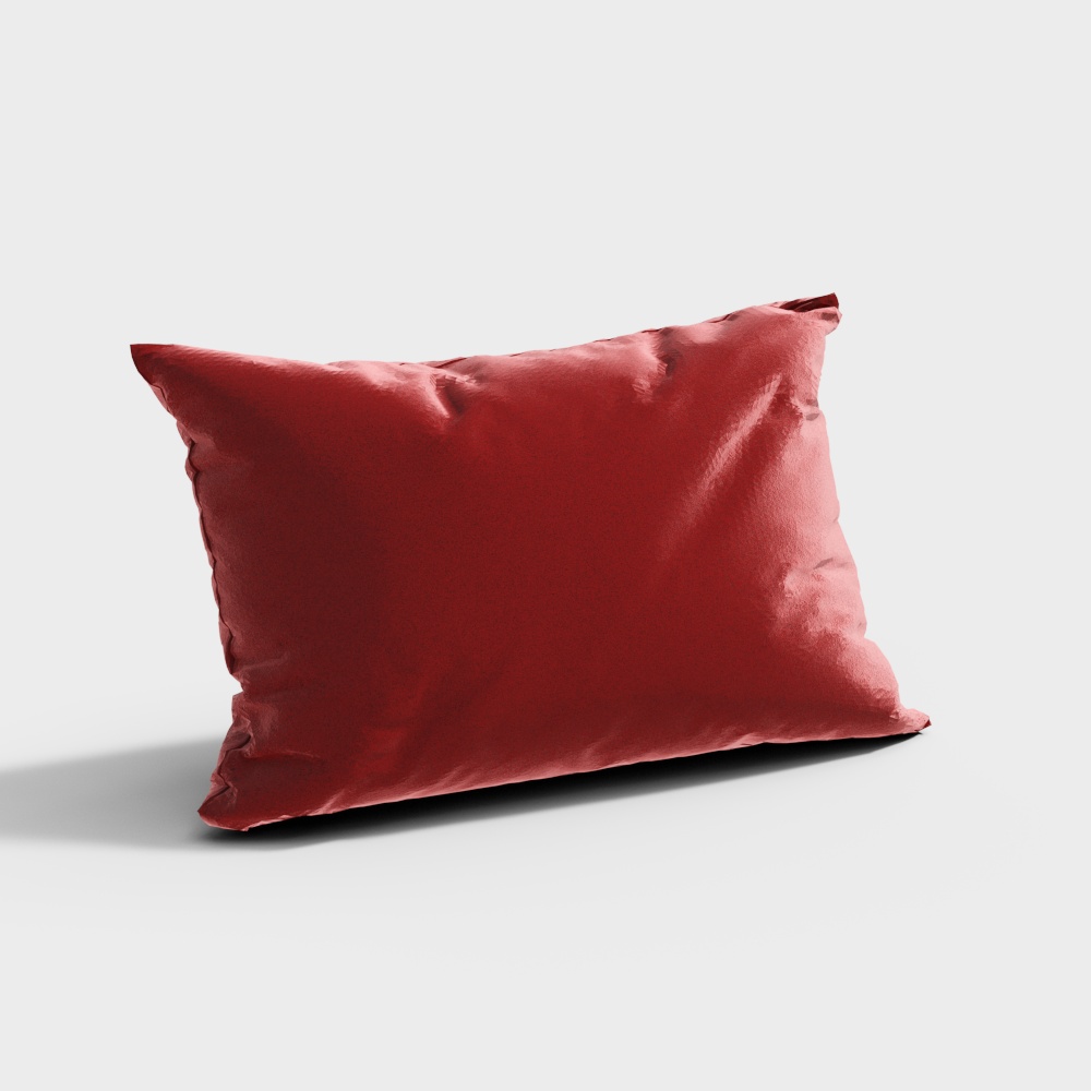 red pillow