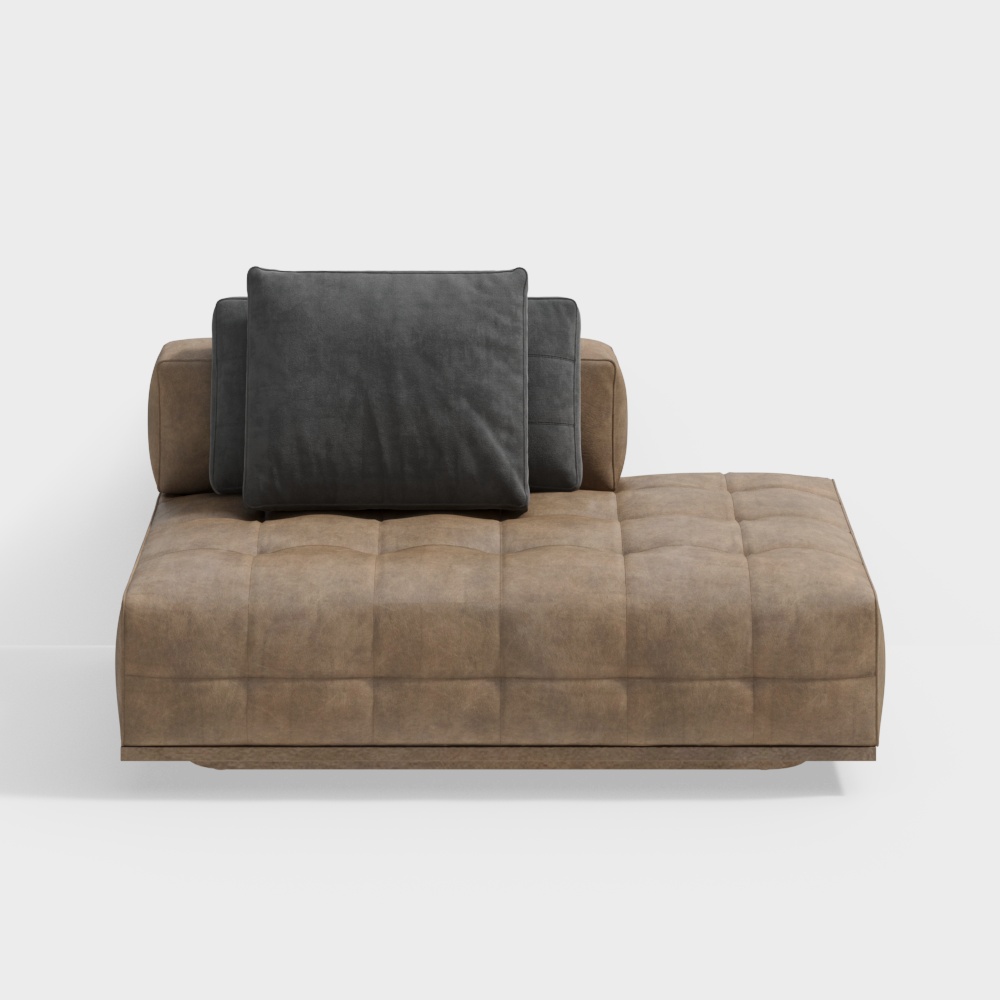 sofa nâu
