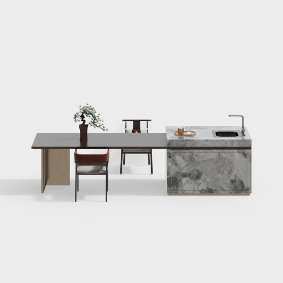 Urban Retreat Workstation 3D model