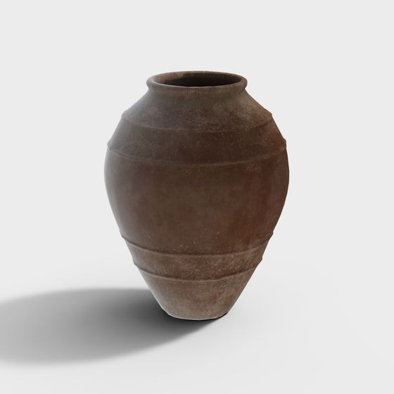 Ancient Pottery 3D Model for Creative Projects