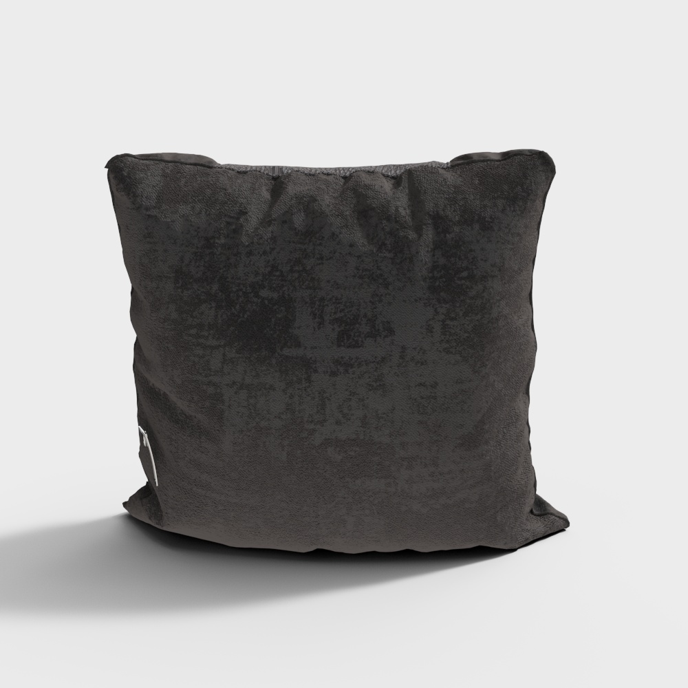 cuscino bianco e nero