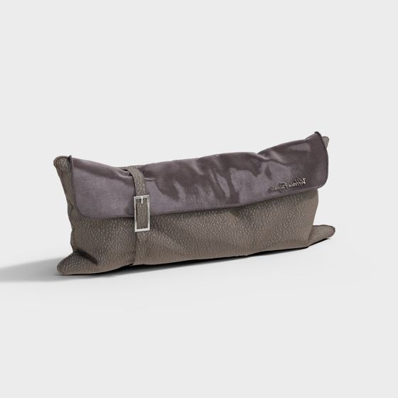 cuscino lungo bianco e nero