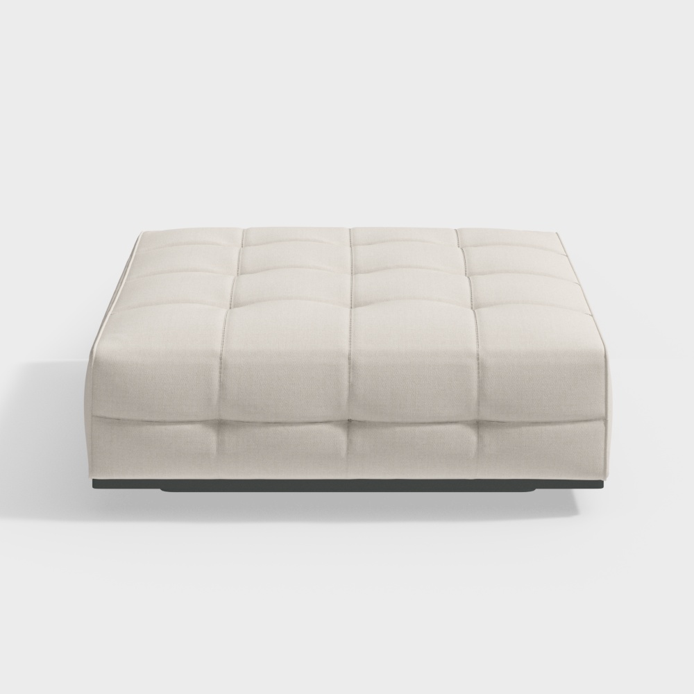 квадратный пуф