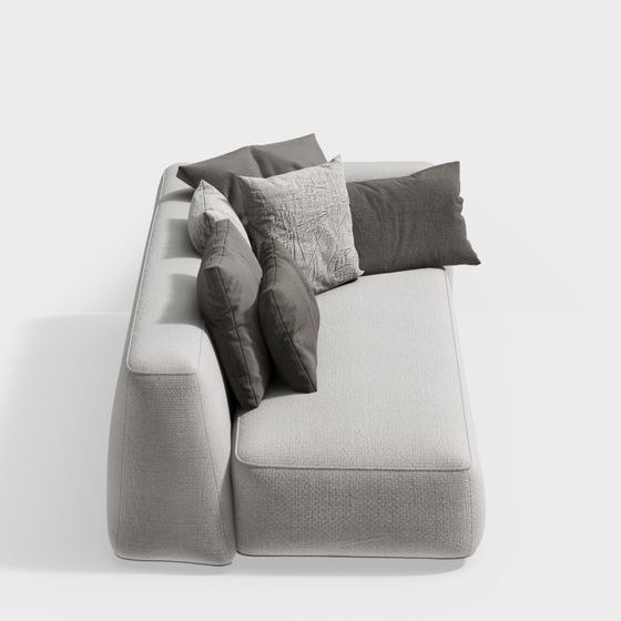 グレーのソファ