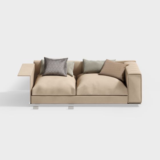Urban Comfort Sofa 3D model