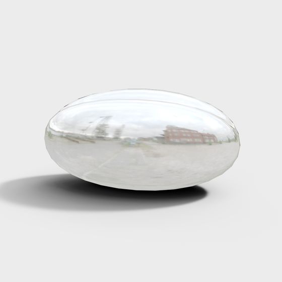 Glass Egg 3D model
