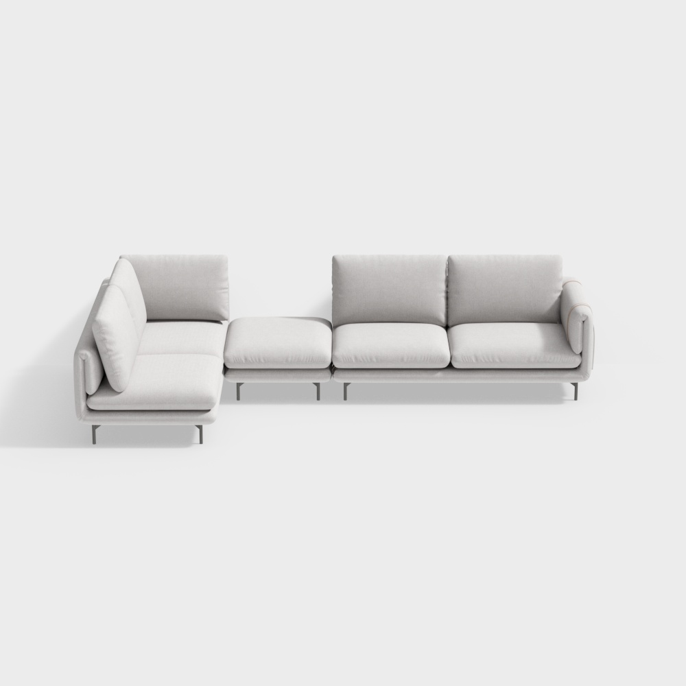 Commune Commune - Klim Creme sofa - combination sofa