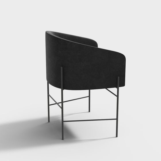 Stylish Urban Sofa 3D model for Contemporary Spaces