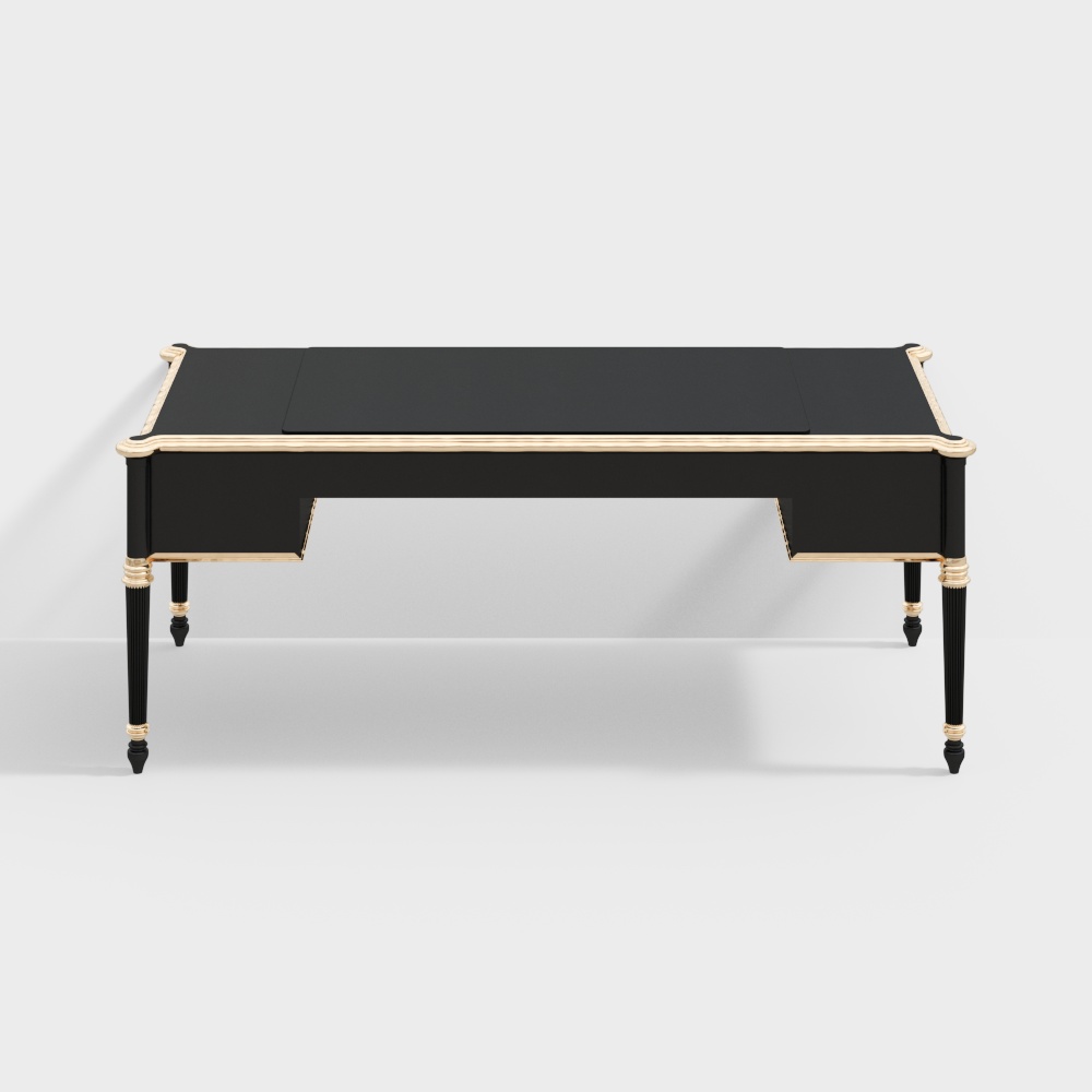black dinning table