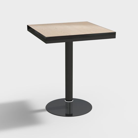 table à manger en bois carrée simple