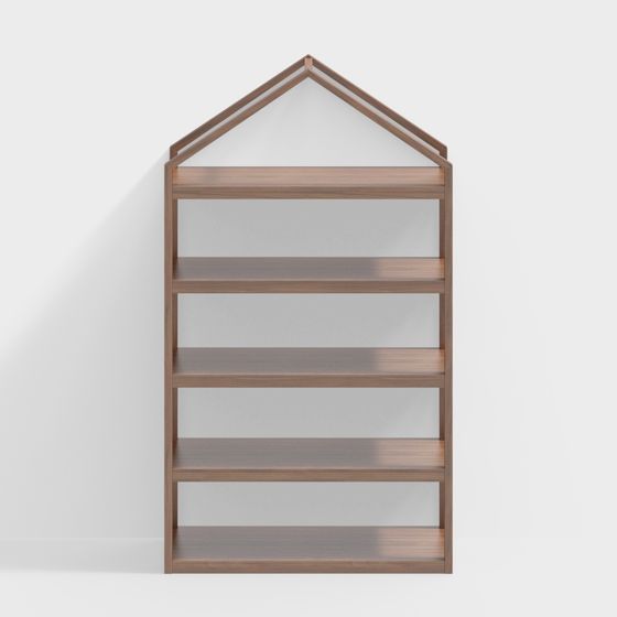 Bookshelf 3D Model