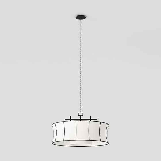 Urban Elegance Pendant Light 3D model for Modern Interiors
