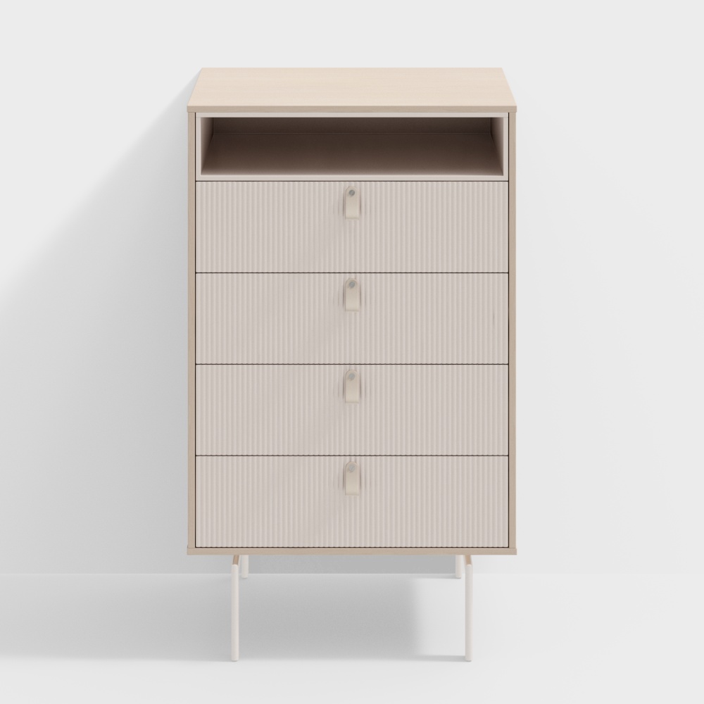 Commune - Klim Creme cabinet - Klim chest of drawers