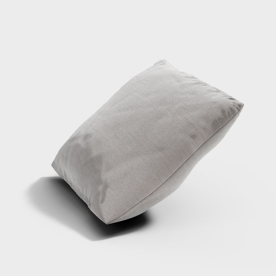 Cozy Rest 3D model Pillow