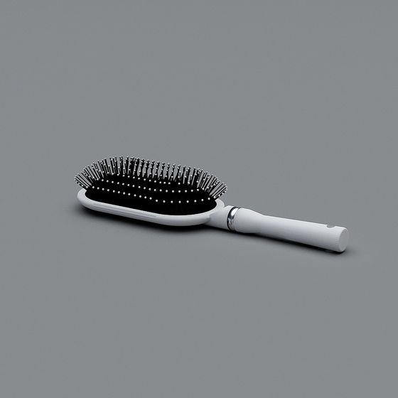 Elegant Hairbrush 3D model
