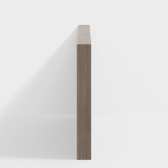 Modern Wooden Column 3D Model