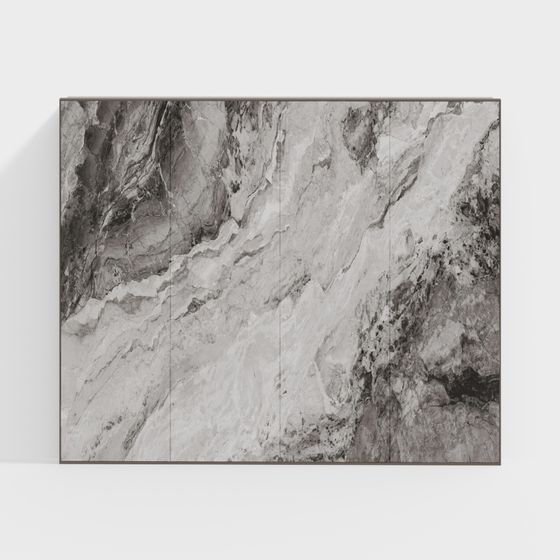 Abstract Low Poly Marble Texture 3D Model