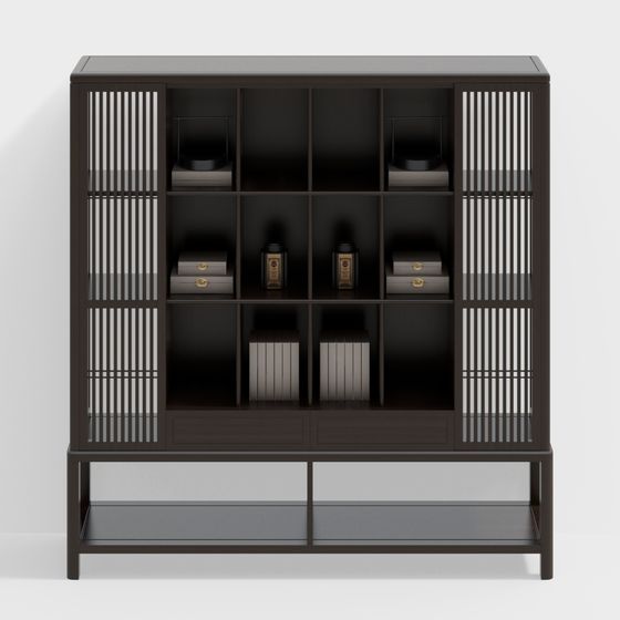 Urban Bookshelf 3D model