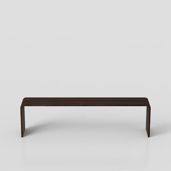 Urban Bench 3D model for Modern Aesthetics