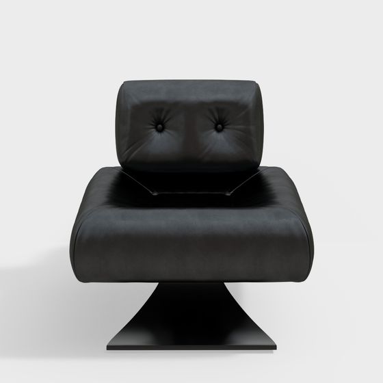 Urban Lounge Chair 3D Model for Modern Spaces